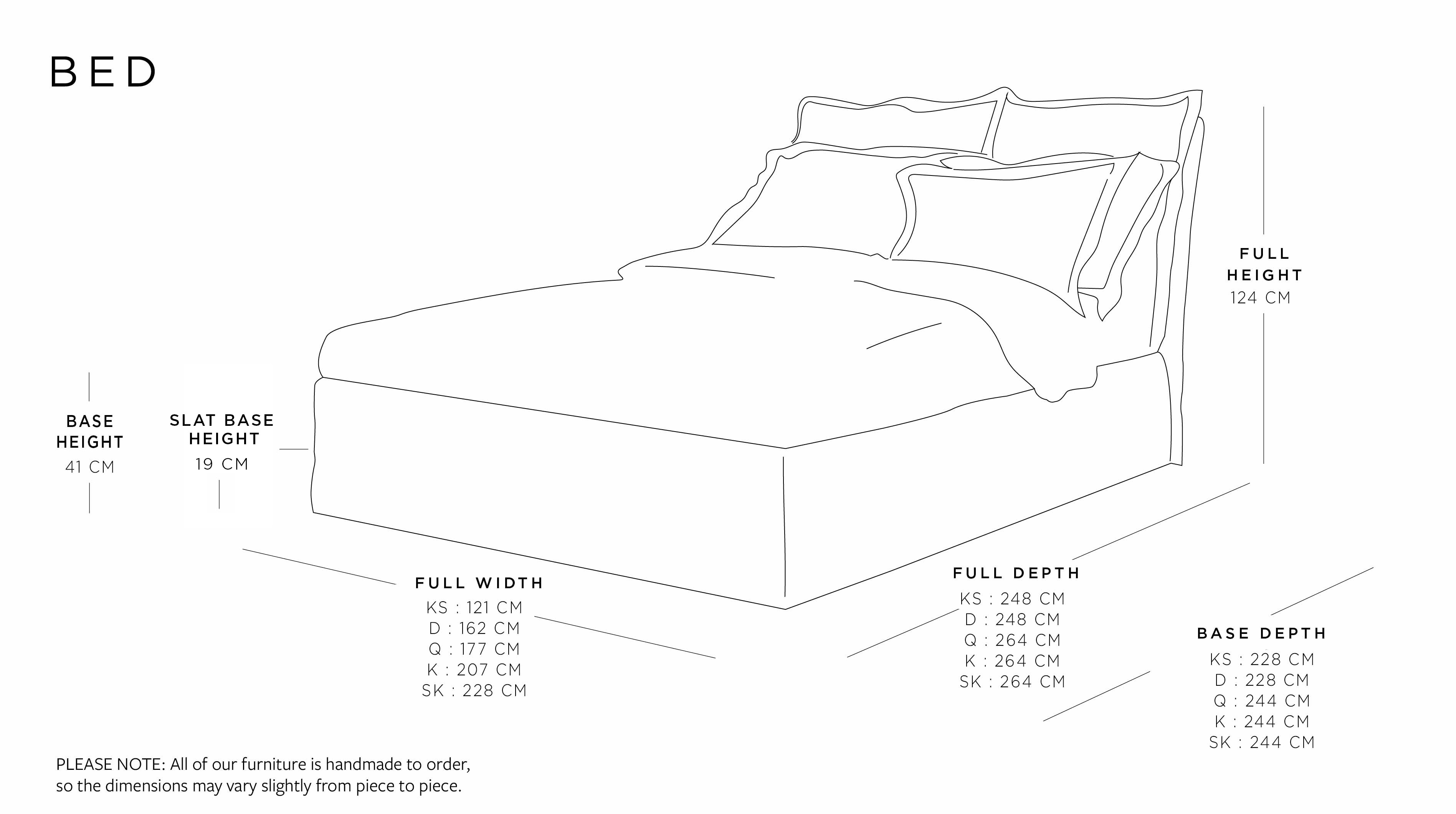 Queen Bed | Marnie Range Size Guide